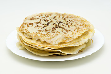 Image showing Traditional russian pancakes