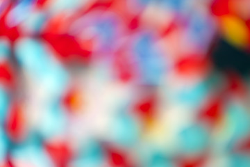 Image showing Abstract background. Decorative defocused lights