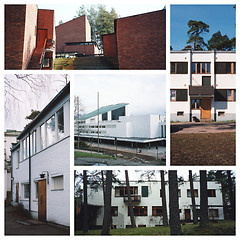 Image showing Alva Aalto architecture set