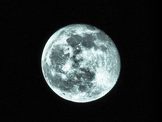 Image showing Full moon HDR