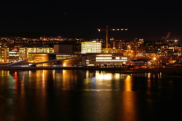 Image showing The new opera house in Oslo