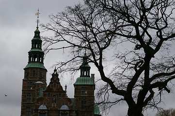 Image showing Rosenborg castle in Copenhagen