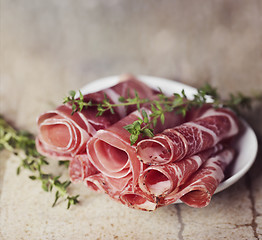 Image showing Sliced Cold Cuts 