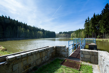 Image showing small water reservoir