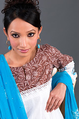Image showing Indian Embroidered Women's Apparel