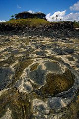 Image showing stone in andilana beach