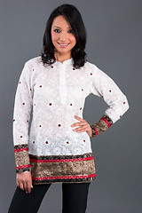 Image showing Indian Embroidered Women's Apparel