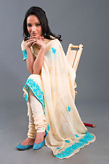 Image showing Indian Embroidered Women's Apparel