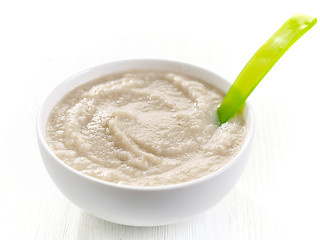 Image showing bowl of baby food