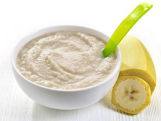 Image showing bowl of baby food