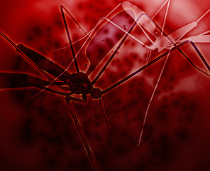 Image showing Malaria Abstract concept digital illustration