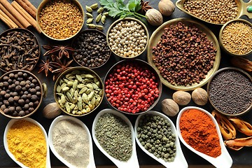 Image showing Aromatic spices.