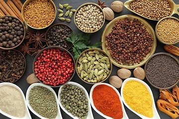 Image showing Aromatic spices.