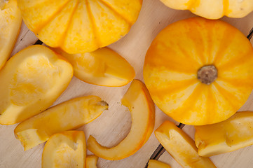 Image showing fresh yellow pumpkin