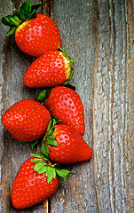 Image showing Strawberries