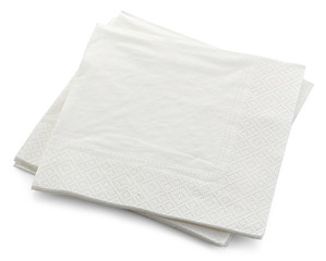 Image showing white paper napkins