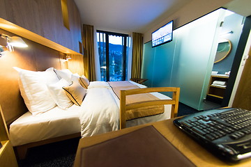 Image showing modern hotel room