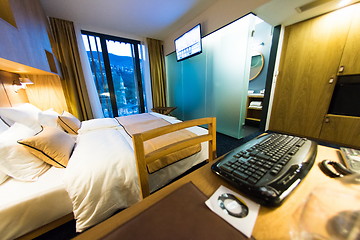 Image showing modern hotel room