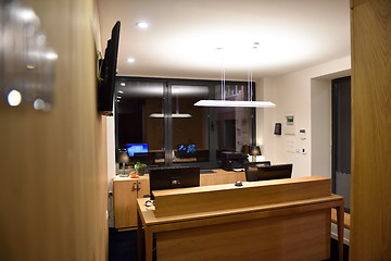 Image showing hotel reception bell