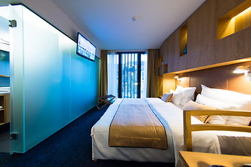 Image showing modern hotel room