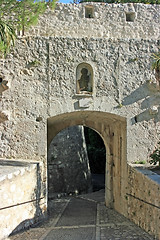 Image showing Exit out of castle