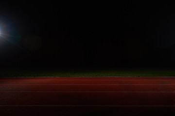 Image showing athletic track