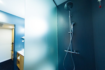 Image showing hotel room bathroom