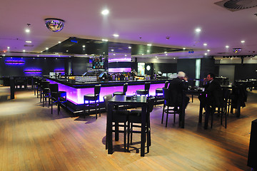 Image showing modern bar club indoors