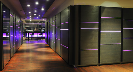 Image showing modern bar club indoors