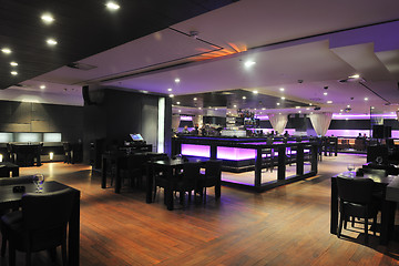 Image showing modern bar club indoors