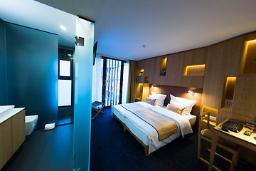 Image showing modern hotel room