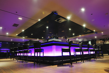 Image showing modern bar club indoors