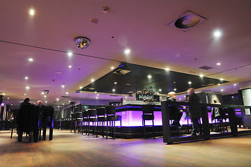 Image showing modern bar club indoors