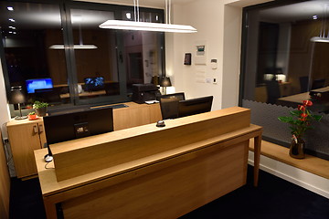 Image showing hotel reception bell