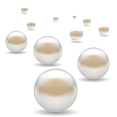 Image showing Set of Pearls