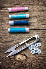 Image showing sewing tools