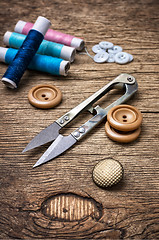 Image showing sewing tools