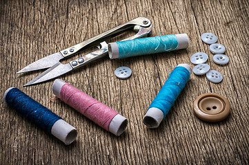 Image showing sewing tools