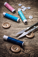 Image showing sewing tools