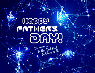 Image showing Happy father\'s day, vector illustration