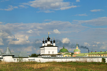 Image showing An Orthodox Church and monastery 