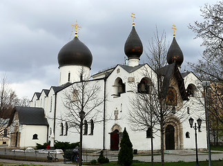 Image showing Orthodox Church and monastery 