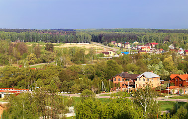 Image showing Russian village 