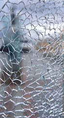 Image showing cracked glass  