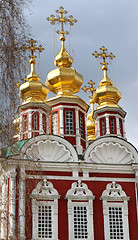 Image showing Orthodox Church and monastery 