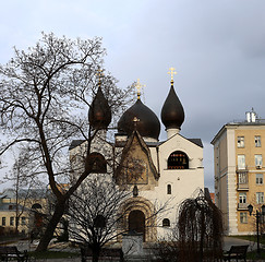 Image showing Orthodox Church and monastery 