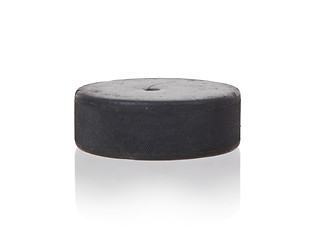 Image showing Hockey puck isolated
