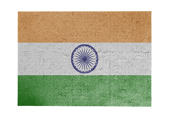 Image showing Large jigsaw puzzle of 1000 pieces - India