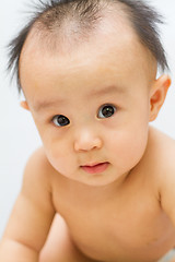 Image showing Asian Chinese Baby Girl Portrait