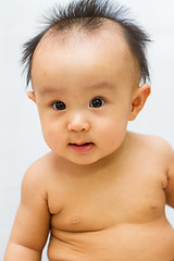 Image showing Asian Chinese Baby Girl Portrait